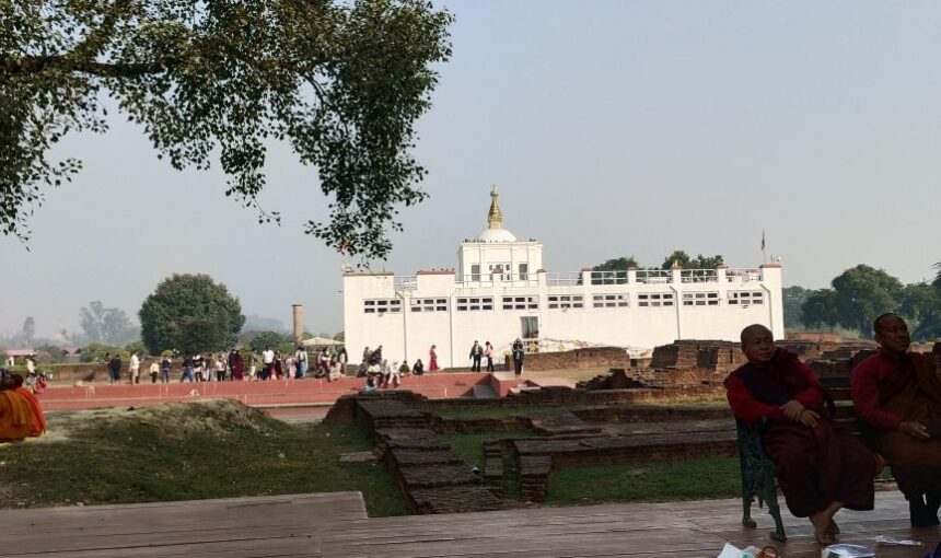 Lumbini is a sacred town in southern Nepal, best known as the birthplace of Siddhartha Gautama (Lord Buddha) around the 6th century BCE. It’s one of the four holiest sites in Buddhism (along with Bodh Gaya, Sarnath, and Kushinagar).