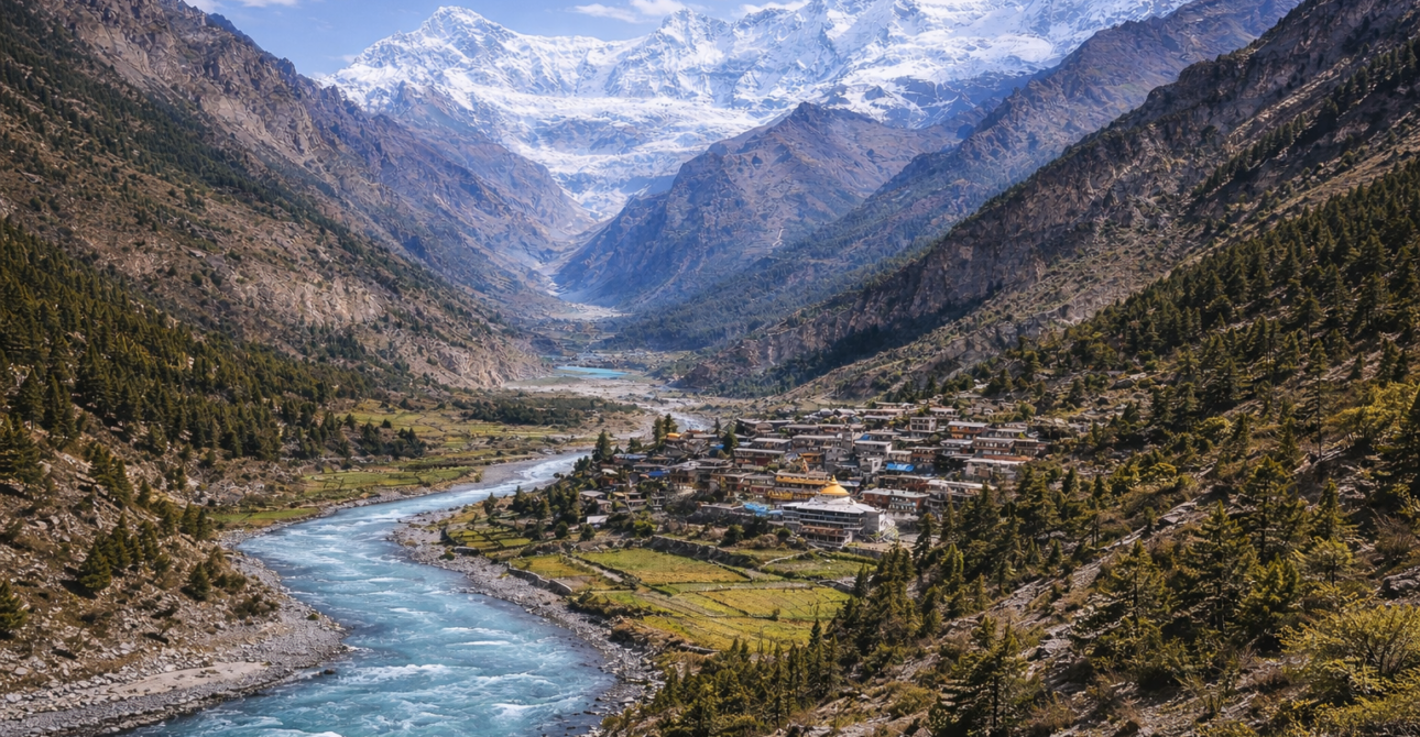 🏔️ Manang Valley – A Himalayan Paradise in Nepal